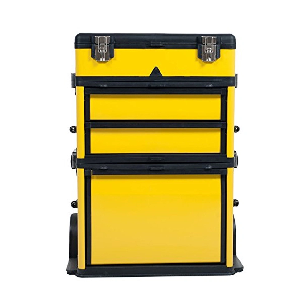 Plastic Storage Trolley Toolbox Mobile Work Drawer Rolling Tool Box