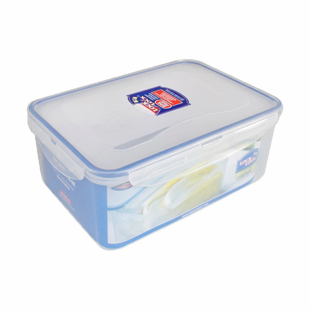 Plastic Lunch Box Lock Sealed Food Box Storage Crisper